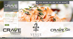 Desktop Screenshot of craveculinaire.com